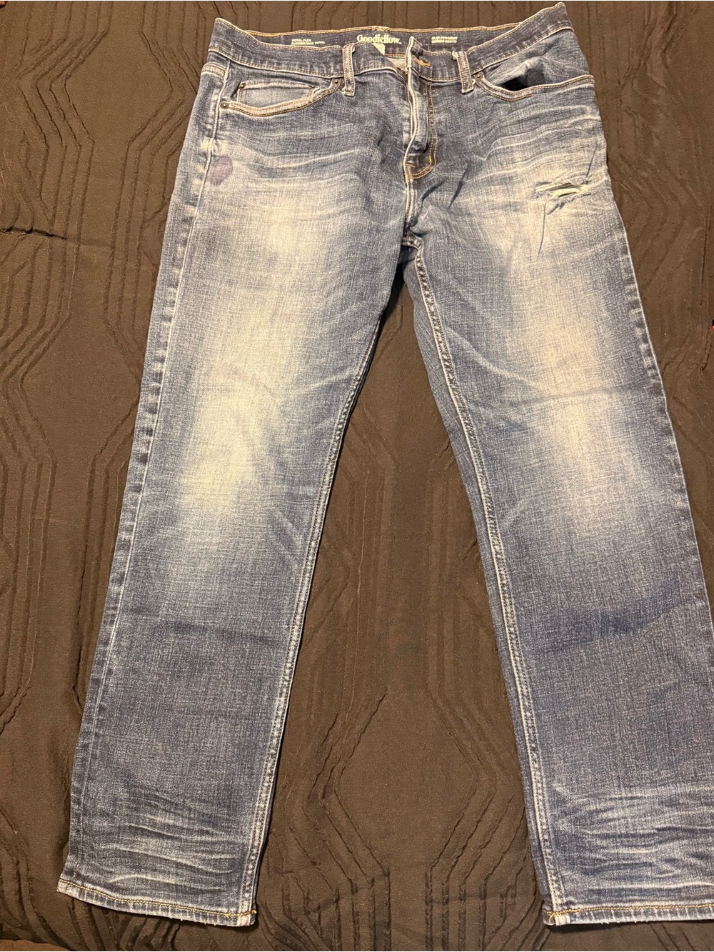 Goodfellow & Co Light Blue Straight Jeans 34x30